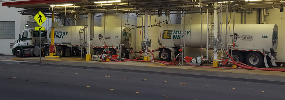 Milk truck